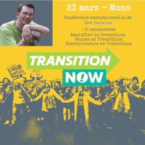 Transition Now! - Conférence de Rob Hopkins @ amphithéâtre Stiévenart sur le campus du Jonquois de l’UMONS  | Mons | Wallonie | Belgique