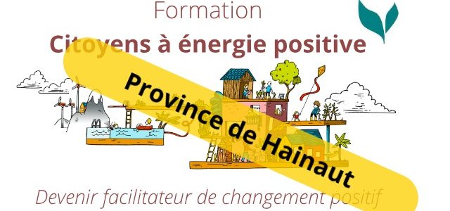 Formation « Citoyens à énergie positive » – Province de Hainaut