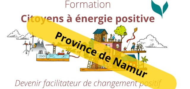 Formation « Citoyens à énergie positive » – Province de Namur