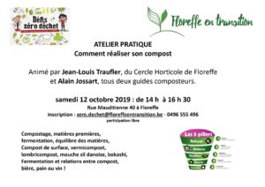 Atelier Zéro déchet - réaliser son compost @ Jardin de Mauditienne |  |  | 