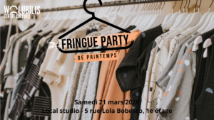 Repair Couture & Fringue Party de Printemps 2020 @ Ateliers de Wolubilis: Local Couture & Local Studio |  |  | 