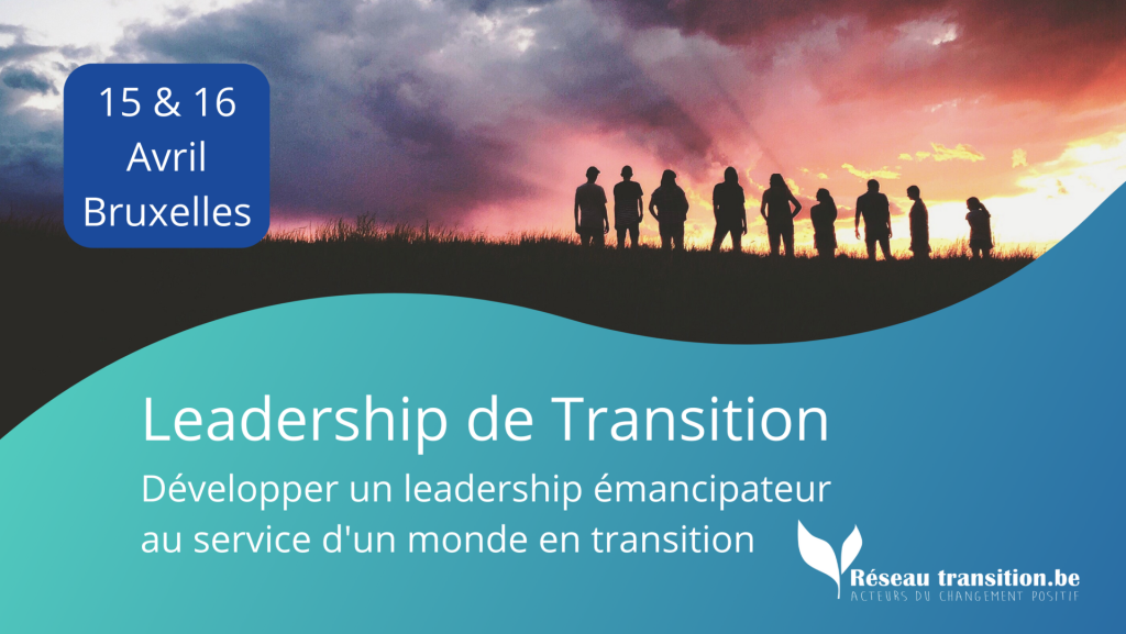 FORMATION: Leadership de transition - 15 & 16 avril - Bruxelles @ Carrefour 19