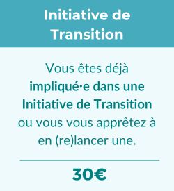Tarif Initiative de Transition - Formation Mobiliser pour vos Projets de Transition