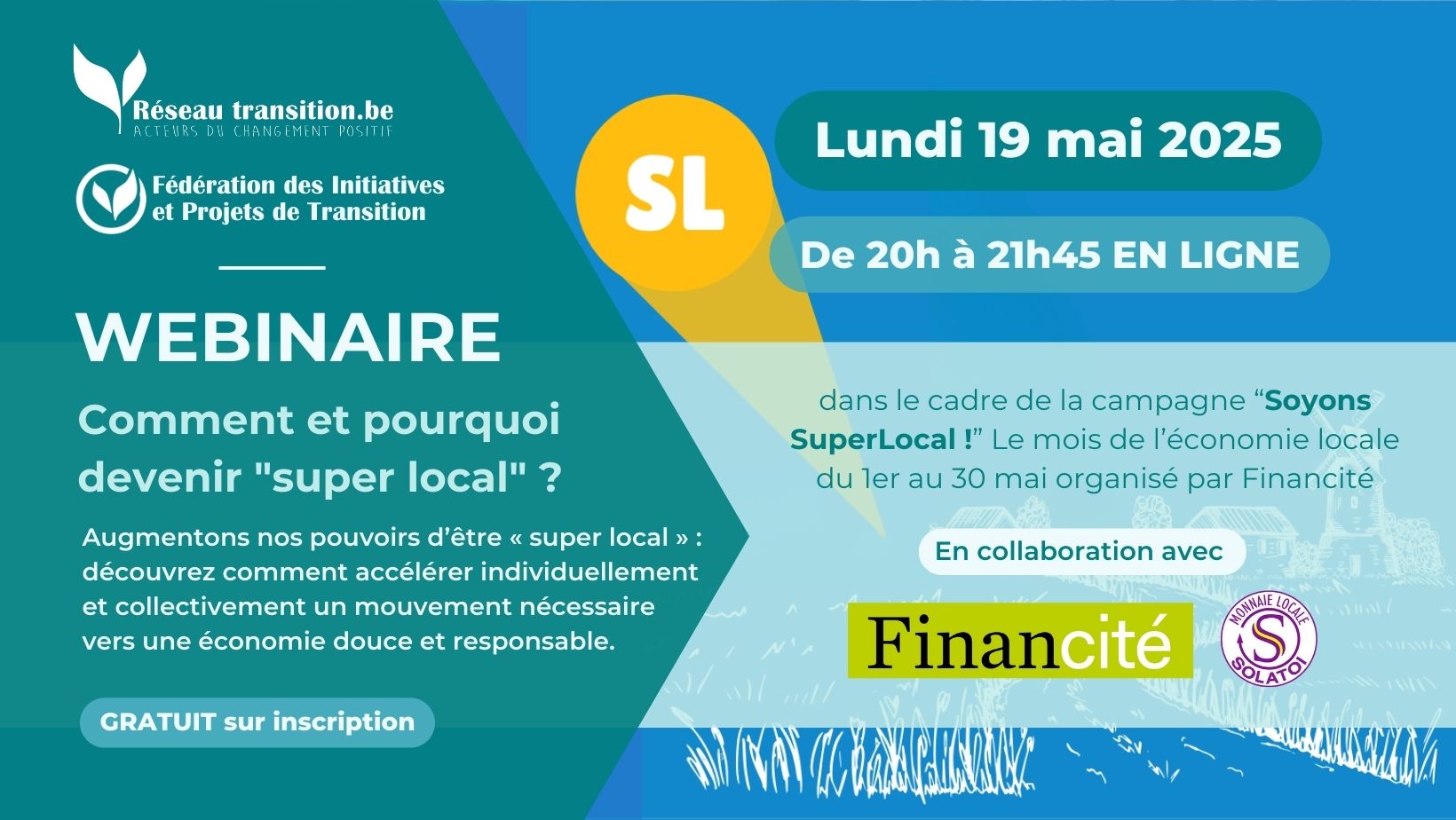 Webinaire : Comment et pourquoi devenir super local le lundi 19 mai 2025